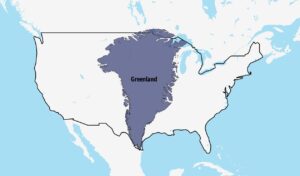 greenland real size