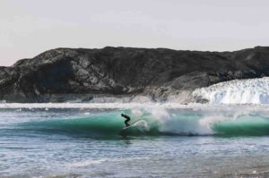 surfing greenland