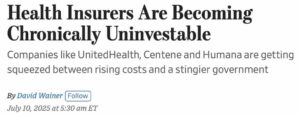 wsj health insurance