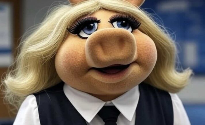 banking with miss piggy